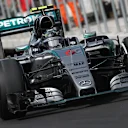 Nico Rosberg (GER) Mercedes AMG F1 W06 at Formula One World Championship, Rd17, Mexican Grand Prix, Practice, Circuit Hermanos Rodriguez, Mexico City, Mexico, Friday 30 October 2015. © Sutton Motorsport Images
