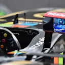 Pastor Maldonado (VEN) Lotus E23 Hybrid mirror at Formula One World Championship, Rd17, Mexican Grand Prix, Practice, Circuit Hermanos Rodriguez, Mexico City, Mexico, Friday 30 October 2015. © Sutton Motorsport Images