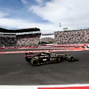 Pastor Maldonado (VEN) Lotus E23 Hybrid at Formula One World Championship, Rd17, Mexican Grand Prix, Qualifying, Circuit Hermanos Rodriguez, Mexico City, Mexico, Saturday 31 October 2015. © Sutton Motorsport Images