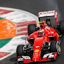 Kimi Raikkonen (FIN) Ferrari SF15-T with smoke from the engine at Formula One World Championship, Rd17, Mexican Grand Prix, Qualifying, Circuit Hermanos Rodriguez, Mexico City, Mexico, Saturday 31 October 2015. © Sutton Motorsport Images