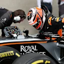 Nico Hulkenberg (GER) Force India VJM08 in parc ferme at Formula One World Championship, Rd17, Mexican Grand Prix, Qualifying, Circuit Hermanos Rodriguez, Mexico City, Mexico, Saturday 31 October 2015. © Sutton Motorsport Images