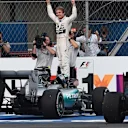 Race winner Nico Rosberg (GER) Mercedes AMG F1 W06 celebrates in parc ferme at Formula One World Championship, Rd17, Mexican Grand Prix, Race, Circuit Hermanos Rodriguez, Mexico City, Mexico, Sunday 1  November 2015. © Sutton Motorsport Images