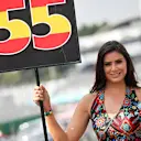 Grid girl at Formula One World Championship, Rd17, Mexican Grand Prix, Race, Circuit Hermanos Rodriguez, Mexico City, Mexico, Sunday 1  November 2015. © Sutton Motorsport Images
