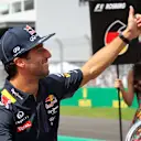 Daniel Ricciardo (AUS) Red Bull Racing RB11 at the drivers parade at Formula One World Championship, Rd17, Mexican Grand Prix, Race, Circuit Hermanos Rodriguez, Mexico City, Mexico, Sunday 1  November 2015. © Sutton Motorsport Images