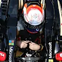 Romain Grosjean (FRA) Lotus on the grid at Formula One World Championship, Rd17, Mexican Grand Prix, Race, Circuit Hermanos Rodriguez, Mexico City, Mexico, Sunday 1  November 2015. © Sutton Motorsport Images