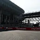 Track view at Formula One World Championship, Rd17, Mexican Grand Prix, Preparations, Circuit Hermanos Rodriguez, Mexico City, Mexico, Thursday 29 October 2015. © Sutton Motorsport Images