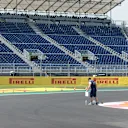 Track view view at Formula One World Championship, Rd17, Mexican Grand Prix, Preparations, Circuit Hermanos Rodriguez, Mexico City, Mexico, Thursday 29 October 2015. © Sutton Motorsport Images