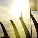 Flags at Formula One World Championship, Rd17, Mexican Grand Prix, Preparations, Circuit Hermanos Rodriguez, Mexico City, Mexico, Thursday 29 October 2015. © Sutton Motorsport Images