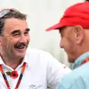 Nigel Mansell (GBR) at Formula One World Championship, Rd17, Mexican Grand Prix, Preparations, Circuit Hermanos Rodriguez, Mexico City, Mexico, Thursday 29 October 2015. © Sutton Motorsport Images