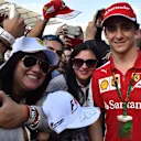 Esteban Gutierrez (MEX) Ferrari Test and Reserve Driver and fans at the autograph session at Formula One World Championship, Rd17, Mexican Grand Prix, Preparations, Circuit Hermanos Rodriguez, Mexico City, Mexico, Thursday 29 October 2015. © Sutton Motorsport Images