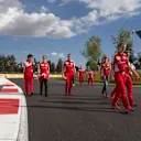 Sebastian Vettel (GER) Ferrari walks the track at Formula One World Championship, Rd17, Mexican Grand Prix, Preparations, Circuit Hermanos Rodriguez, Mexico City, Mexico, Thursday 29 October 2015. © Sutton Motorsport Images
