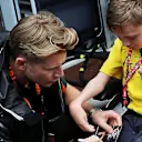 Nico Hulkenberg (GER) Force India F1 with Starlight Childrens Foundation guest at Formula One World Championship, Rd6, Monaco Grand Prix, Monte-Carlo, Monaco, Friday 22 May 2015. © Sutton Motorsport Images