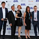 Toto Wolff (AUT) Mercedes AMG F1 Director of Motorsport and guests at Amber Lounge Fashion Show, Le Meridien Beach Plaza, Monte Carlo, Monaco, 22 May 2015. © Sutton Motorsport Images