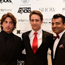 Roberto Merhi (ESP) Marussia, Esteban Gutierrez (MEX) Ferrari Test and Reserve Driver at Amber Lounge Fashion Show, Le Meridien Beach Plaza, Monte Carlo, Monaco, 22 May 2015. © Sutton Motorsport Images