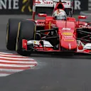 Sebastian Vettel (GER) Ferrari SF15-T at Formula One World Championship, Rd6, Monaco Grand Prix Qualifying, Monte-Carlo, Monaco, Saturday 23 May 2015. © Sutton Motorsport Images
