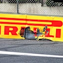 Max Verstappen (NDL) Scuderia Toro Rosso STR10 hit the barrier in FP3 at Formula One World Championship, Rd6, Monaco Grand Prix, FP3 , Monte-Carlo, Monaco, Saturday 23 May 2015. © Sutton Motorsport Images