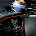 Sergio Perez (MEX) Force India VJM08 at Formula One World Championship, Rd6, Monaco Grand Prix Qualifying, Monte-Carlo, Monaco, Saturday 23 May 2015. © Sutton Motorsport Images