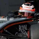 Nico Hulkenberg (GER) Force India VJM08 at Formula One World Championship, Rd6, Monaco Grand Prix Qualifying, Monte-Carlo, Monaco, Saturday 23 May 2015. © Sutton Motorsport Images