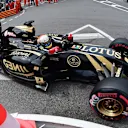 Romain Grosjean (FRA) Lotus E23 Hybrid at Formula One World Championship, Rd6, Monaco Grand Prix Qualifying, Monte-Carlo, Monaco, Saturday 23 May 2015. © Sutton Motorsport Images
