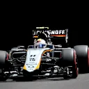 Sergio Perez (MEX) Force India VJM08 at Formula One World Championship, Rd6, Monaco Grand Prix Qualifying, Monte-Carlo, Monaco, Saturday 23 May 2015. © Sutton Motorsport Images