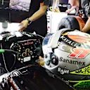 Sergio Perez (MEX) Force India VJM08 at Formula One World Championship, Rd6, Monaco Grand Prix Qualifying, Monte-Carlo, Monaco, Saturday 23 May 2015. © Sutton Motorsport Images