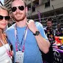 Michael Fassbender (GER) Hollywood Actor with his girlfriend Alicia Vikander on the grid at Formula One World Championship, Rd6, Monaco Grand Prix Race, Monte-Carlo, Monaco, Sunday 24 May 2015. © Sutton Motorsport Images