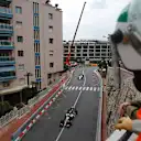 Marshal watches Romain Grosjean (FRA) Lotus E23 Hybrid at Formula One World Championship, Rd6, Monaco Grand Prix Practice, Monte-Carlo, Monaco, Thursday 21  May 2015. © Sutton Motorsport Images