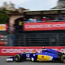 Felipe Nasr (BRA) Sauber C34 at Formula One World Championship, Rd6, Monaco Grand Prix Practice, Monte-Carlo, Monaco, Thursday 21  May 2015. © Sutton Motorsport Images