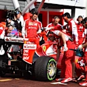Sebastian Vettel (GER) Ferrari SF15-T at Formula One World Championship, Rd6, Monaco Grand Prix Practice, Monte-Carlo, Monaco, Thursday 21  May 2015. © Sutton Motorsport Images