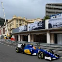 Felipe Nasr (BRA) Sauber C34 at Formula One World Championship, Rd6, Monaco Grand Prix Practice, Monte-Carlo, Monaco, Thursday 21  May 2015. © Sutton Motorsport Images