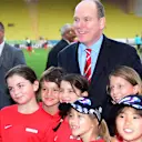 HSH Prince Albert of Monaco (MON) at World Stars Football Match, Stade Luis II, Monaco, Tuesday 19 May 2015. © Sutton Motorsport Images