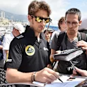 Romain Grosjean (FRA) Lotus F1 at Formula One World Championship, Rd6, Monaco Grand Prix Preparations, Monte-Carlo, Monaco, Wednesday 20 May 2015. © Sutton Motorsport Images