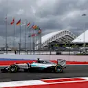 Nico Rosberg (GER) Mercedes AMG F1 W06 at Formula One World Championship, Rd15, Russian Grand Prix, Practice, Sochi Autodrom, Sochi, Krasnodar Krai, Russia, Friday 9 October 2015. © Sutton Motorsport Images