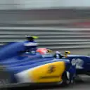 Felipe Nasr (BRA) Sauber C34 at Formula One World Championship, Rd15, Russian Grand Prix, Practice, Sochi Autodrom, Sochi, Krasnodar Krai, Russia, Friday 9 October 2015. © Sutton Motorsport Images