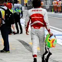Roberto Merhi (ESP) Marussia at Formula One World Championship, Rd15, Russian Grand Prix, Practice, Sochi Autodrom, Sochi, Krasnodar Krai, Russia, Friday 9 October 2015. © Sutton Motorsport Images