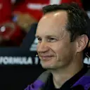 Paul Monaghan (GBR) Red Bull Racing in the press conference at Formula One World Championship, Rd15, Russian Grand Prix, Practice, Sochi Autodrom, Sochi, Krasnodar Krai, Russia, Friday 9 October 2015. © Sutton Motorsport Images