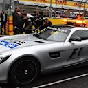Dmitry Kozak (RUS) Deputy Prime Minister of the Russian Federation in the Safety Car at Formula One World Championship, Rd15, Russian Grand Prix, Practice, Sochi Autodrom, Sochi, Krasnodar Krai, Russia, Friday 9 October 2015. © Sutton Motorsport Images