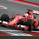 Sebastian Vettel (GER) Ferrari SF15-T at Formula One World Championship, Rd15, Russian Grand Prix, Qualifying, Sochi Autodrom, Sochi, Krasnodar Krai, Russia, Saturday 10 October 2015. © Sutton Motorsport Images