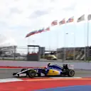 Felipe Nasr (BRA) Sauber C34 at Formula One World Championship, Rd15, Russian Grand Prix, Qualifying, Sochi Autodrom, Sochi, Krasnodar Krai, Russia, Saturday 10 October 2015. © Sutton Motorsport Images