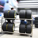 Pirelli tyres at Formula One World Championship, Rd15, Russian Grand Prix, Qualifying, Sochi Autodrom, Sochi, Krasnodar Krai, Russia, Saturday 10 October 2015. © Sutton Motorsport Images
