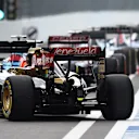 Romain Grosjean (FRA) Lotus E23 Hybrid at Formula One World Championship, Rd15, Russian Grand Prix, Qualifying, Sochi Autodrom, Sochi, Krasnodar Krai, Russia, Saturday 10 October 2015. © Sutton Motorsport Images