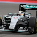 Lewis Hamilton (GBR) Mercedes AMG F1 W06 at Formula One World Championship, Rd15, Russian Grand Prix, Race, Sochi Autodrom, Sochi, Krasnodar Krai, Russia, Sunday 11 October 2015. © Sutton Motorsport Images