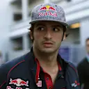 Carlos Sainz (ESP) Scuderia Toro Rosso at Formula One World Championship, Rd15, Russian Grand Prix, Race, Sochi Autodrom, Sochi, Krasnodar Krai, Russia, Sunday 11 October 2015. © Sutton Motorsport Images