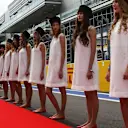 Grid Girls Formula One World Championship, Rd15, Russian Grand Prix, Race, Sochi Autodrom, Sochi, Krasnodar Krai, Russia, Sunday 11 October 2015. © Sutton Motorsport Images