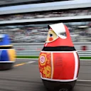 Grid entertainment at Formula One World Championship, Rd15, Russian Grand Prix, Race, Sochi Autodrom, Sochi, Krasnodar Krai, Russia, Sunday 11 October 2015. © Sutton Motorsport Images