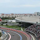 Lewis Hamilton (GBR) Mercedes AMG F1 W06 at Formula One World Championship, Rd15, Russian Grand Prix, Race, Sochi Autodrom, Sochi, Krasnodar Krai, Russia, Sunday 11 October 2015. © Sutton Motorsport Images