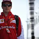 Kimi Raikkonen (FIN) Ferrari at Formula One World Championship, Rd15, Russian Grand Prix, Preparations, Sochi Autodrom, Sochi, Krasnodar Krai, Russia, Thursday 8 October 2015. © Sutton Motorsport Images