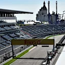 Main straight at Formula One World Championship, Rd15, Russian Grand Prix, Preparations, Sochi Autodrom, Sochi, Krasnodar Krai, Russia, Thursday 8 October 2015. © Sutton Motorsport Images