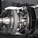 Mercedes AMG F1 W06 front brake and wheel hub detail at Formula One World Championship, Rd15, Russian Grand Prix, Preparations, Sochi Autodrom, Sochi, Krasnodar Krai, Russia, Thursday 8 October 2015. © Sutton Motorsport Images