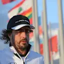 Fernando Alonso (ESP) McLaren walks the track at Formula One World Championship, Rd15, Russian Grand Prix, Preparations, Sochi Autodrom, Sochi, Krasnodar Krai, Russia, Thursday 8 October 2015. © Sutton Motorsport Images